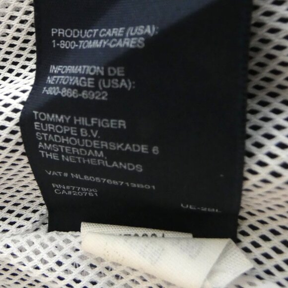 Black Tommy Hilfiger Vest Sz S Sleeveless Double Zipper Mesh Inside Pockets - Picture 8 of 10